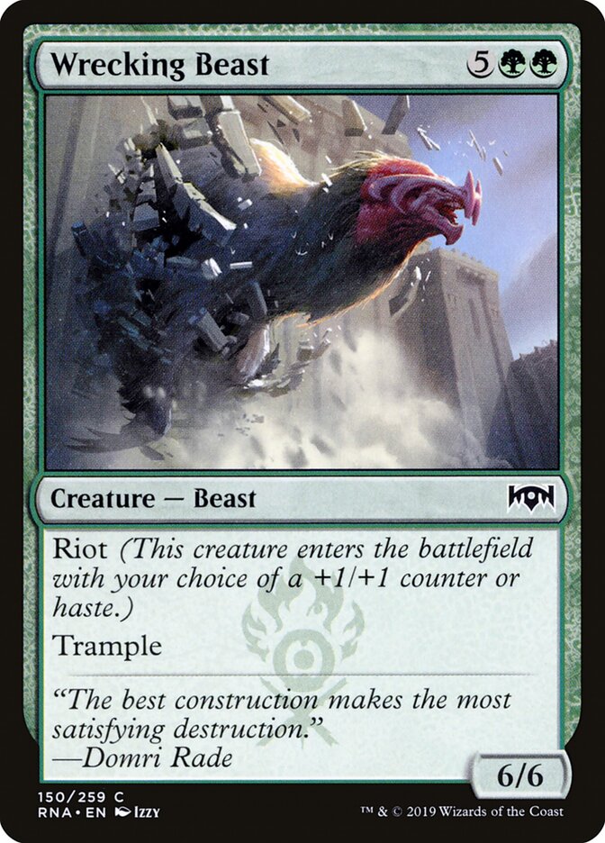 Wrecking Beast - Ravnica Allegiance 150