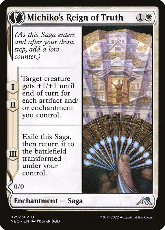 Michiko's Reign of Truth // Portrait of Michiko - NEO 29  (Foil)