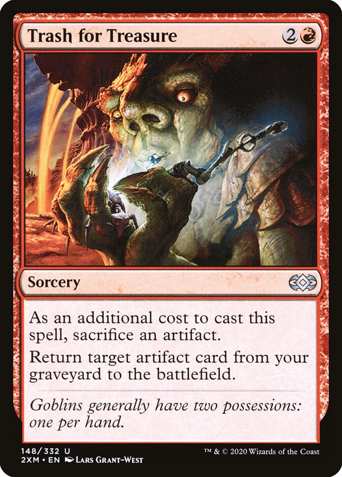 Trash for Treasure - Double Masters 148