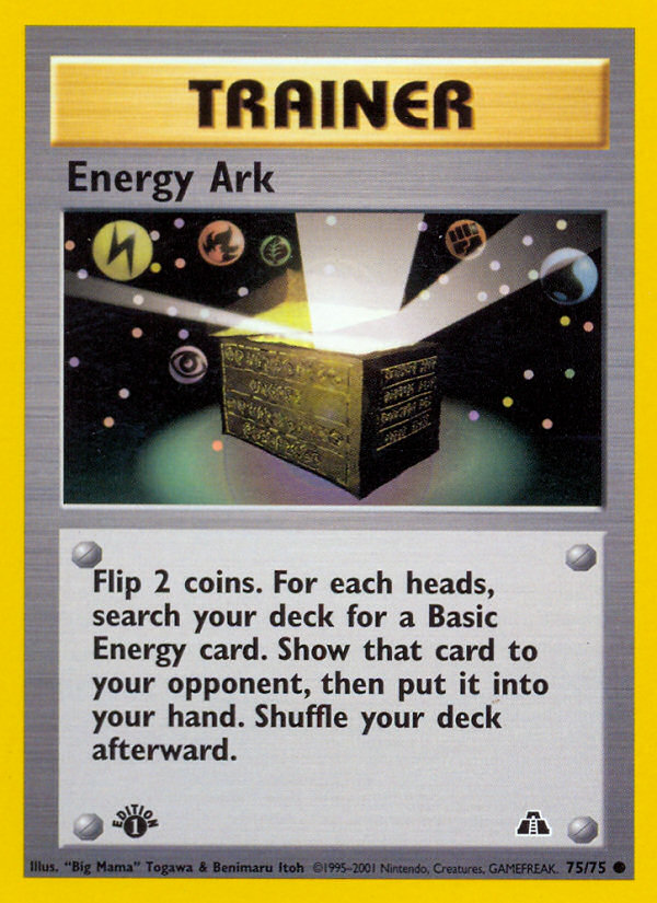 Energy Ark - Neo Discovery 75 - Near Mint