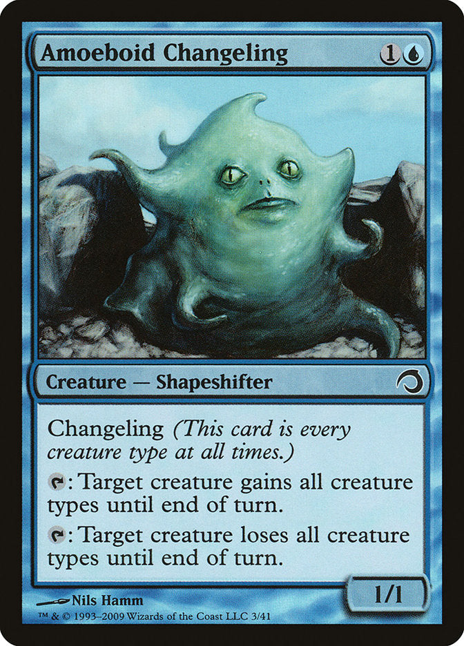 Amoeboid Changeling - H09 3  (Foil)