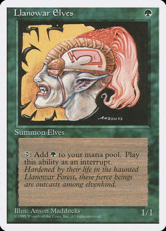 Llanowar Elves - 4ED 261