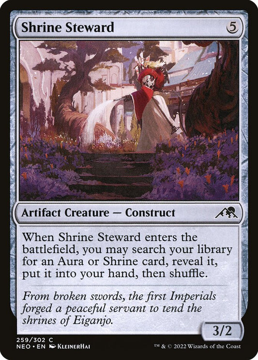 Shrine Steward - Kamigawa: Neon Dynasty 259