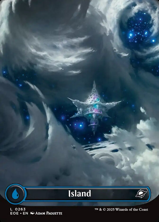 Island - Edge of Eternities 263 (Foil)