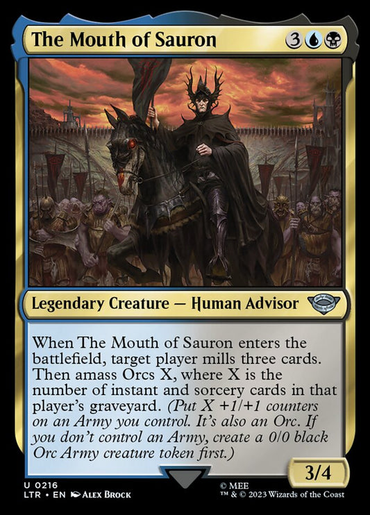 The Mouth of Sauron - LTR 216  (Foil)
