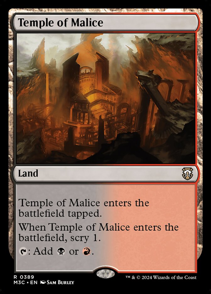 Temple of Malice - M3C 389