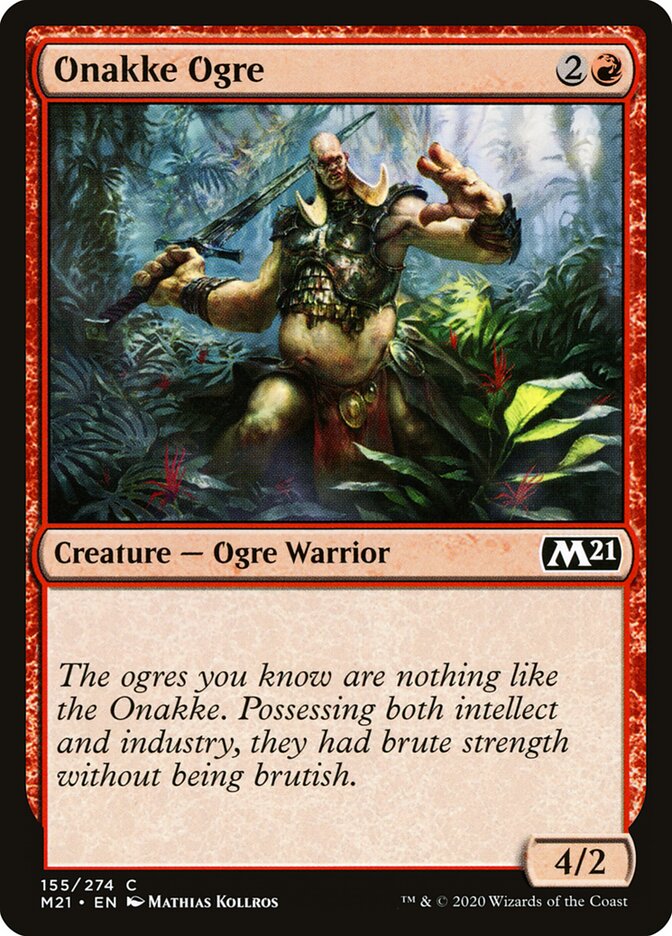 Onakke Ogre - Core Set 2021 155