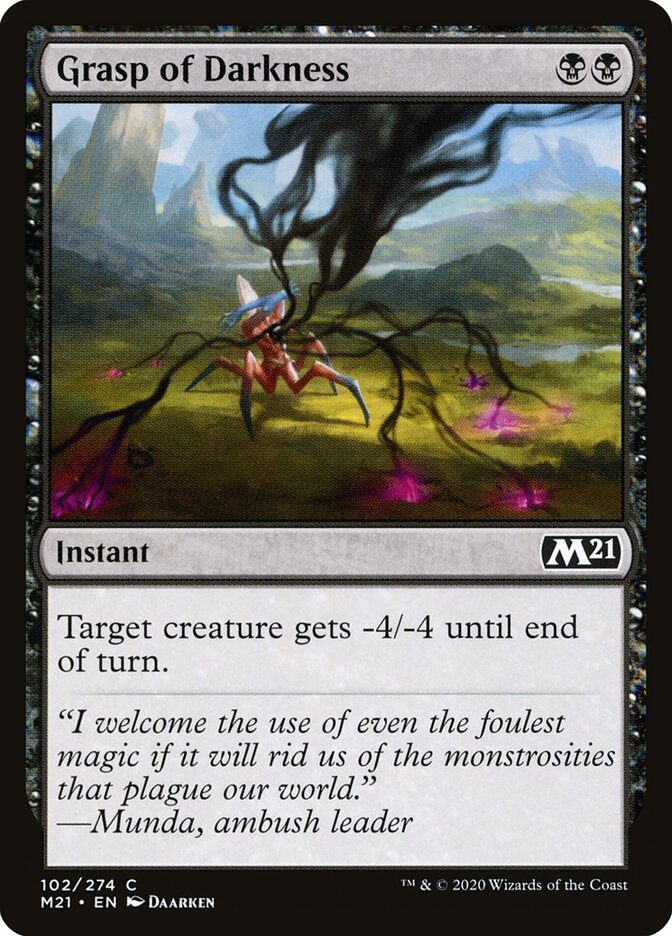 Grasp of Darkness - Core Set 2021 102