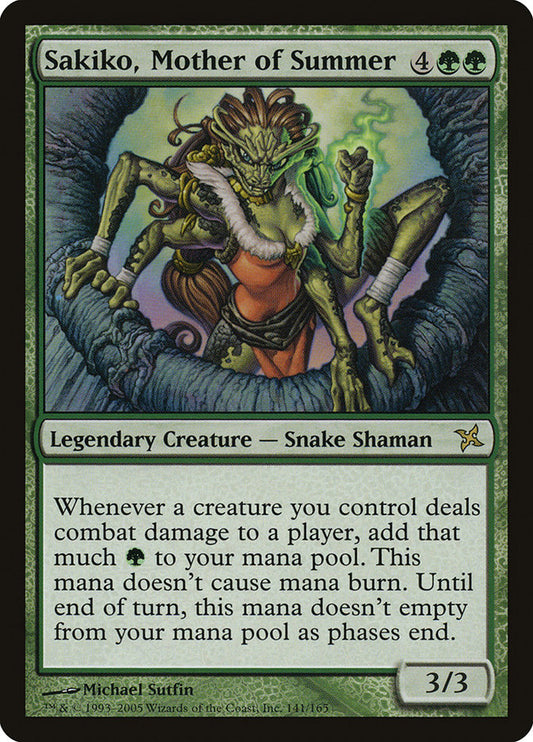 Sakiko, Mother of Summer - Betrayers of Kamigawa 141