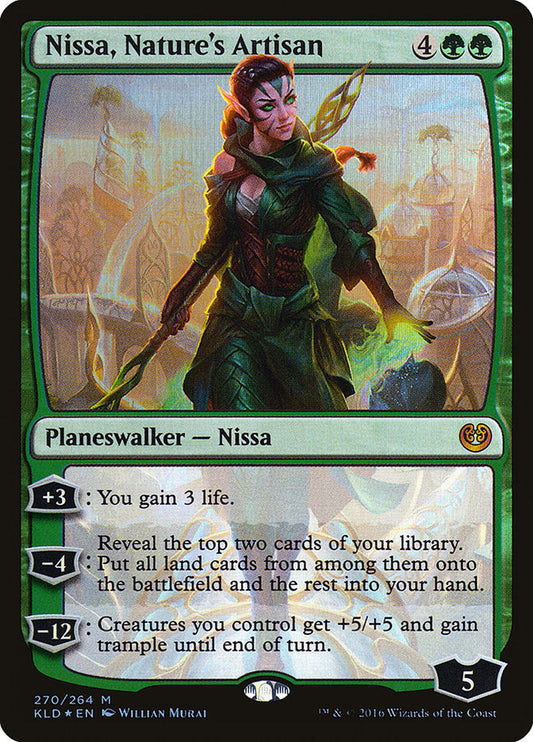 Nissa, Nature's Artisan - KLD 270  (Foil)