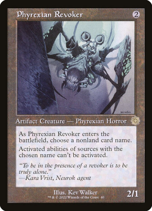 Phyrexian Revoker - BRR 40