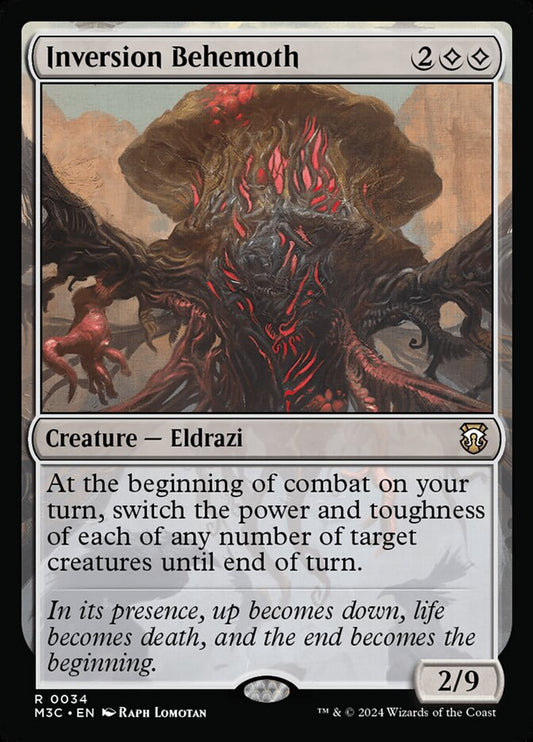 Inversion Behemoth - Modern Horizons 3 Commander 34