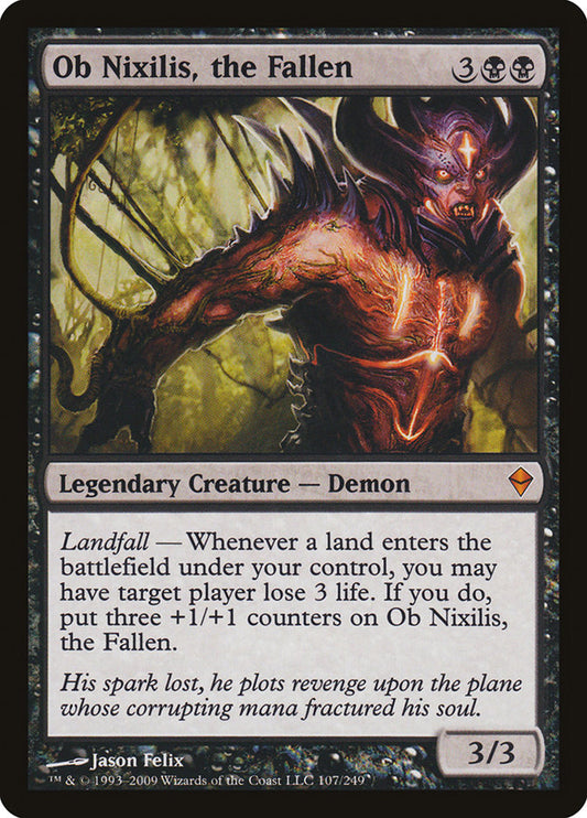 Ob Nixilis, the Fallen - Zendikar 107