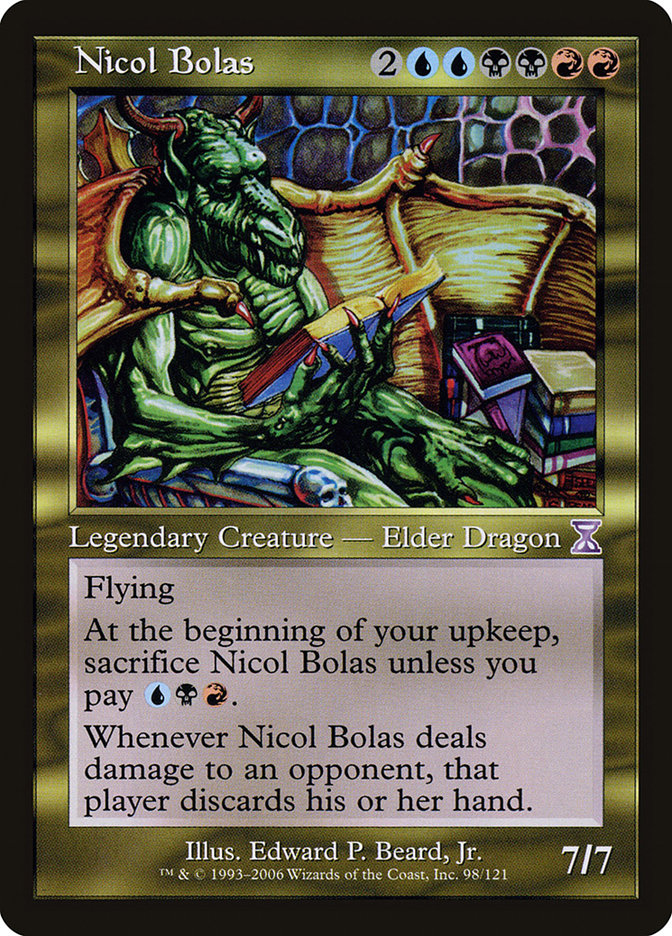 Nicol Bolas - Time Spiral Timeshifted 98 (Foil)