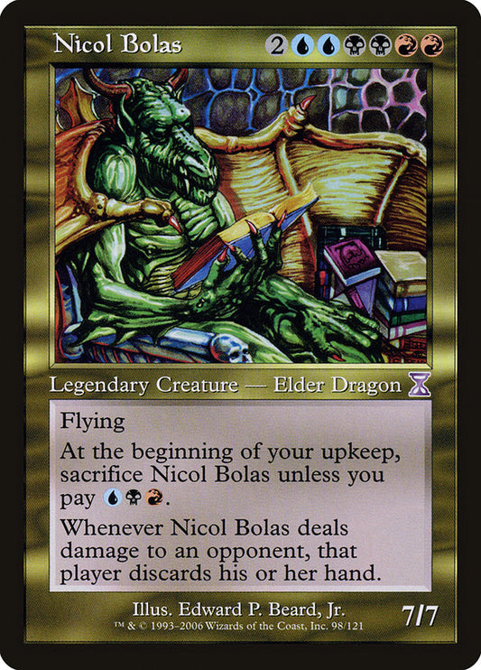 Nicol Bolas - Time Spiral Timeshifted 98 (Foil)