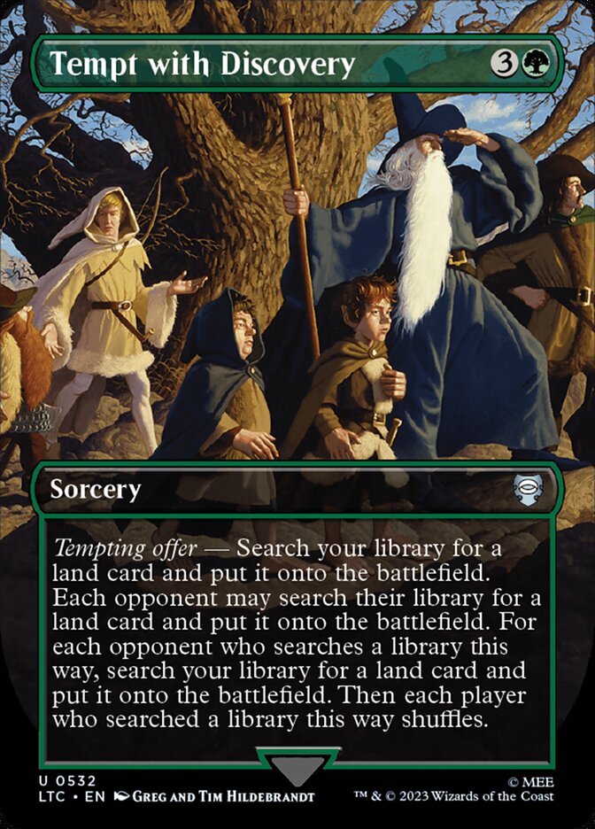 Tempt with Discovery - Tales of Middle-earth Commander 532 (Foil)