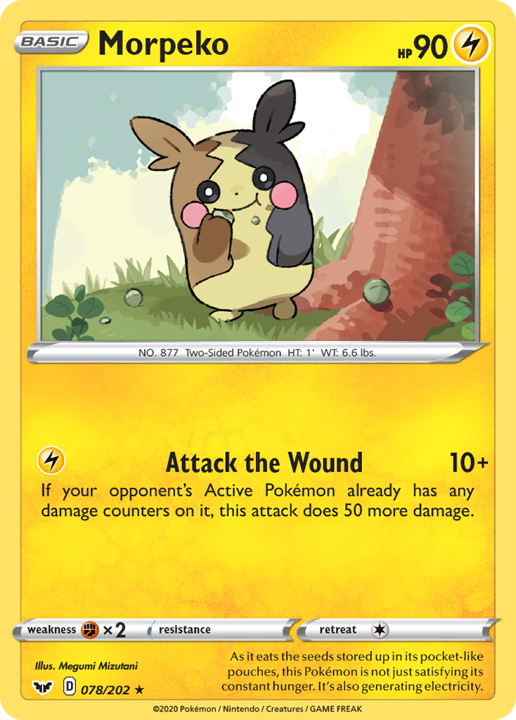 Morpeko - Sword & Shield 078/202