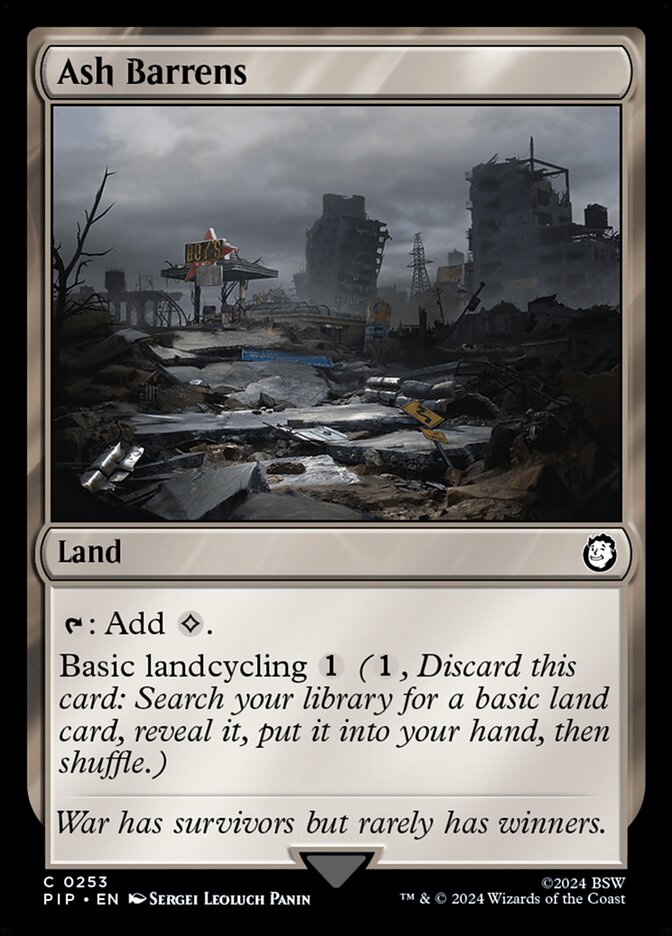 Ash Barrens - PIP 253
