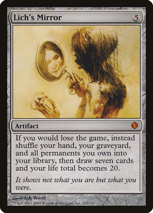 Lich's Mirror - ALA 210  (Foil)