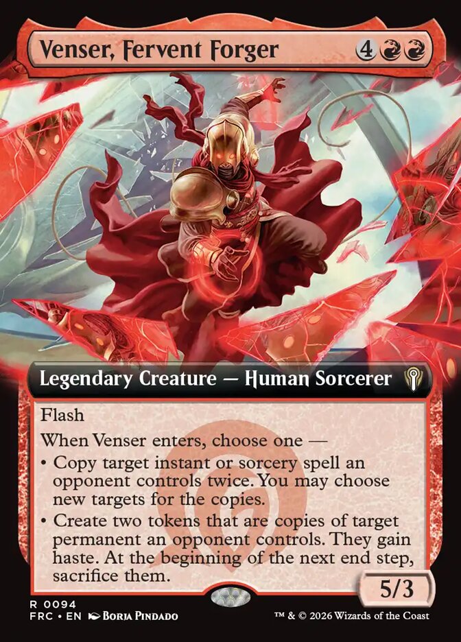 Venser, Fervent Forger - Reality Fracture Commander 94