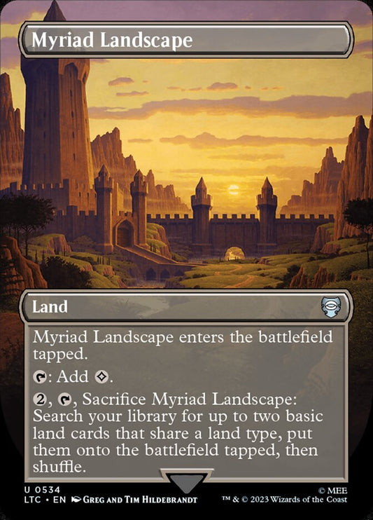Myriad Landscape - Tales of Middle-earth Commander 534