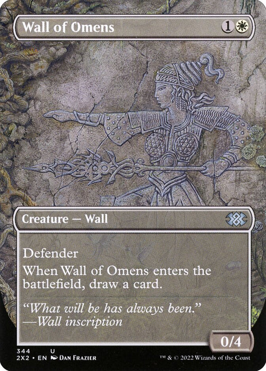 Wall of Omens - 2X2 344  (Foil)