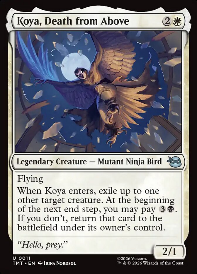 Koya, Death from Above - Teenage Mutant Ninja Turtles 11 (Foil)