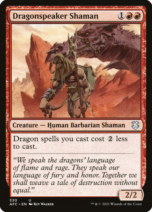 Dragonspeaker Shaman - AFC 330