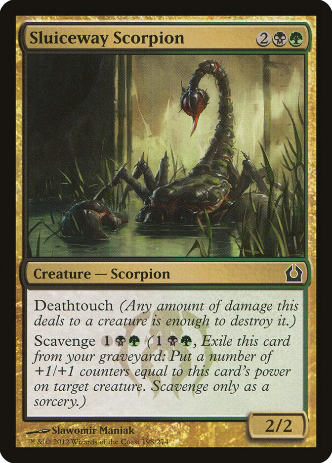 Sluiceway Scorpion - Return to Ravnica 198 (Foil)
