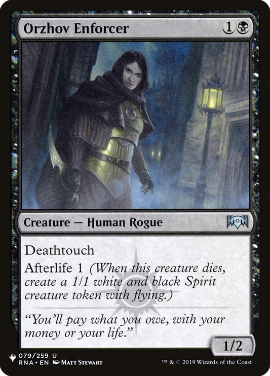 Orzhov Enforcer - PLST RNA-79