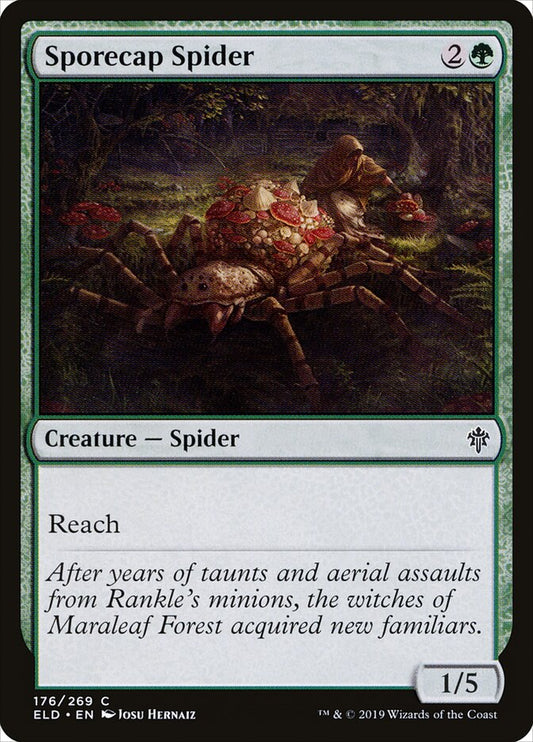 Sporecap Spider - Throne of Eldraine 176 (Foil)