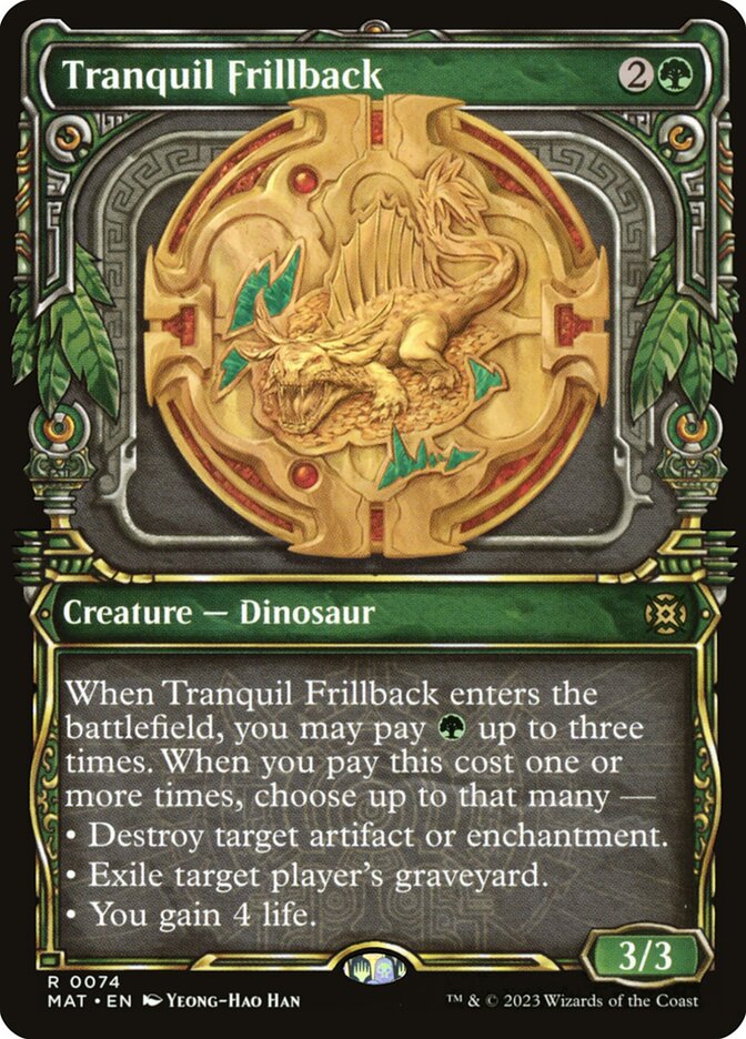 Tranquil Frillback - MAT 74