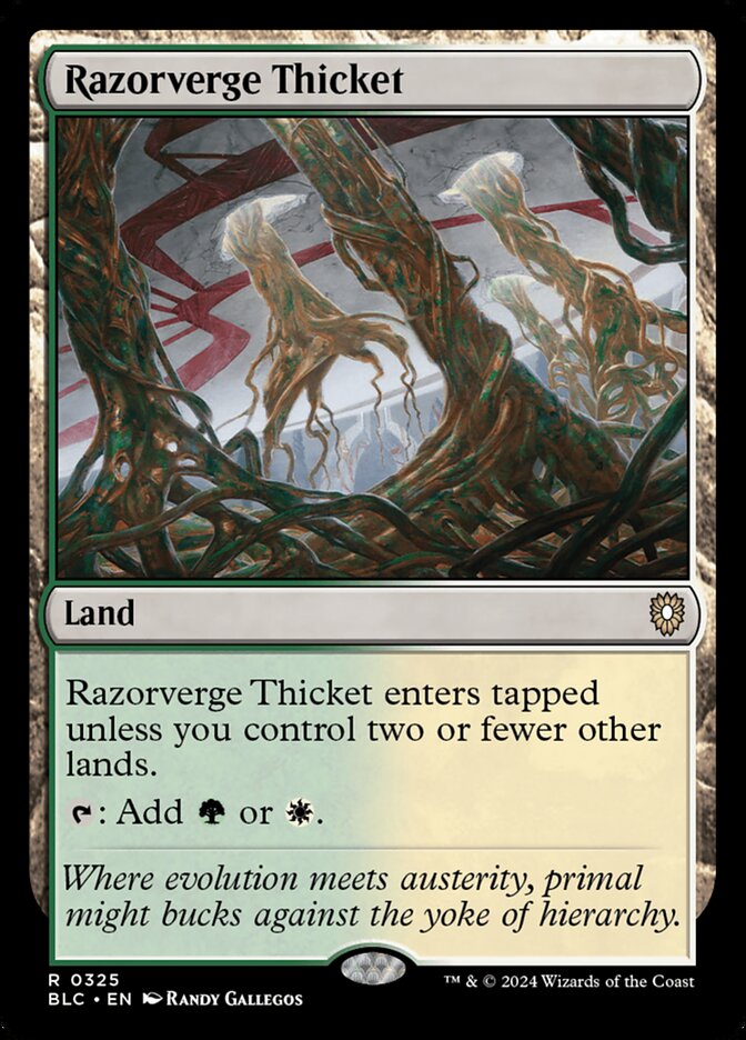 Razorverge Thicket - BLC 325