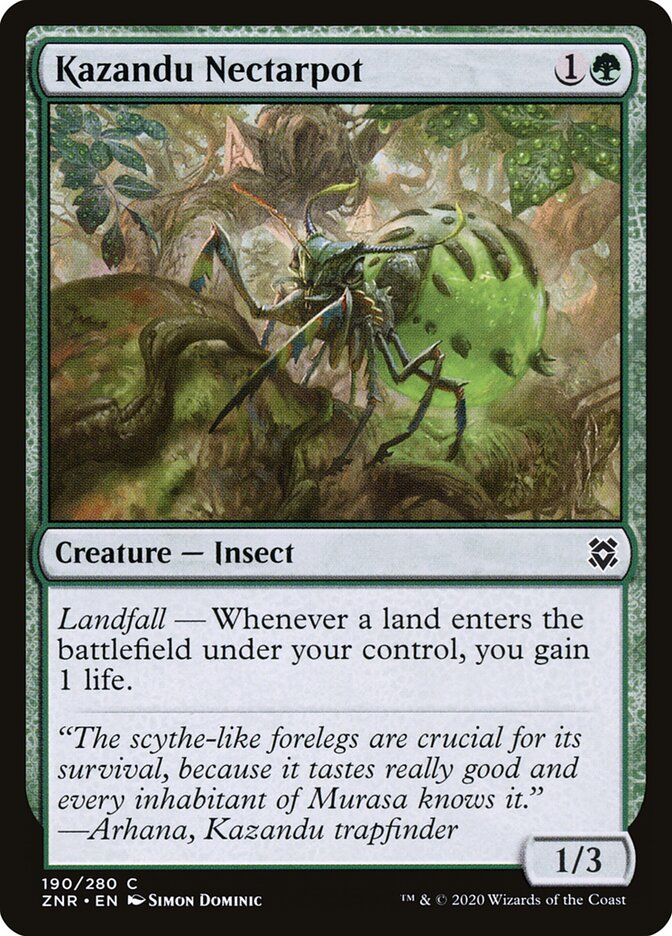 Kazandu Nectarpot - Zendikar Rising 190 (Foil)