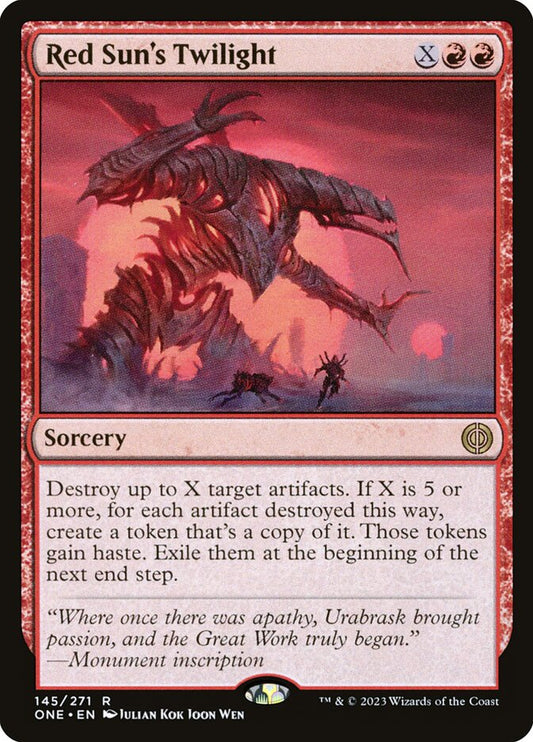 Red Sun's Twilight - ONE 145