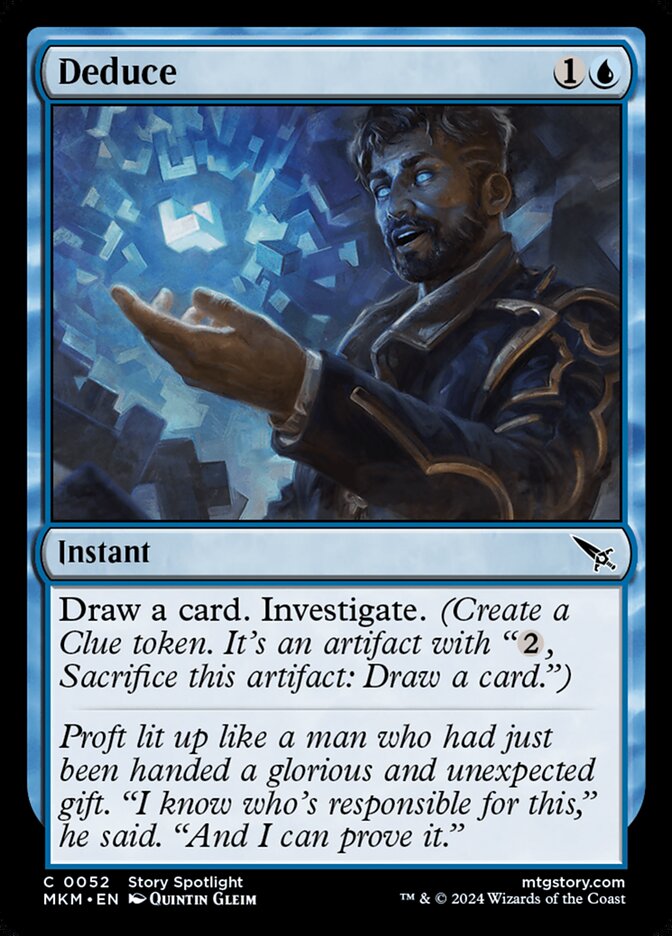 Deduce - Murders at Karlov Manor 52 (Foil)
