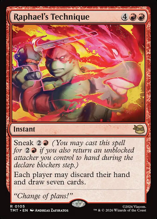 Raphael's Technique - TMT 105  (Foil)