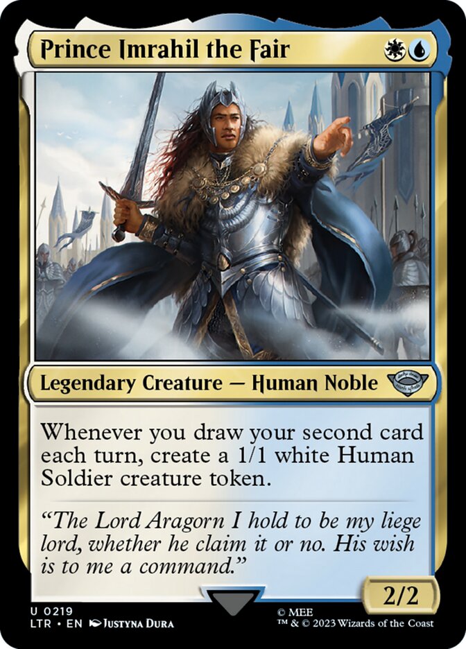 Prince Imrahil the Fair - The Lord of the Rings: Tales of Middle-earth 219
