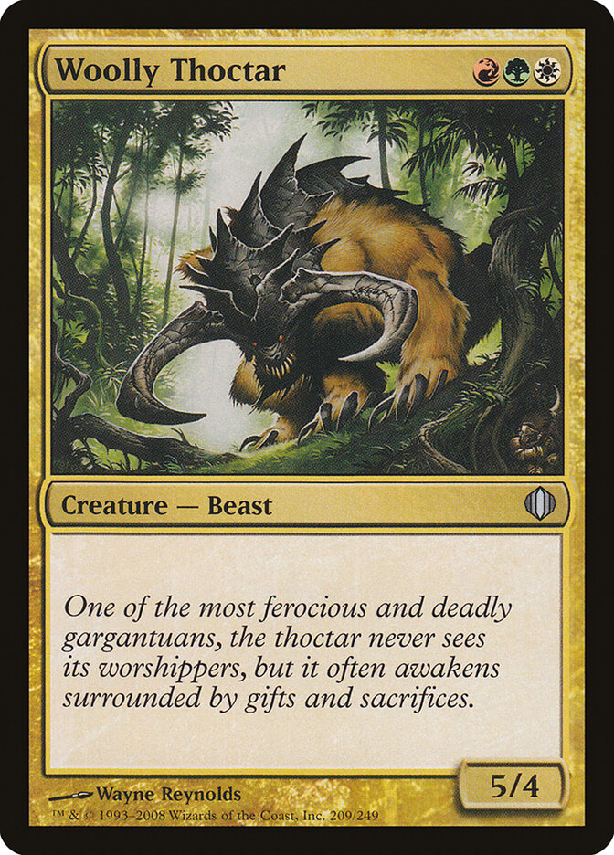 Woolly Thoctar - Shards of Alara 209