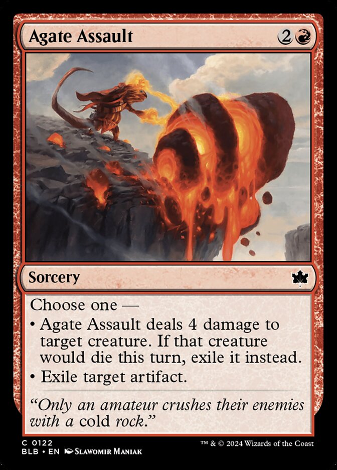 Agate Assault - Bloomburrow 122