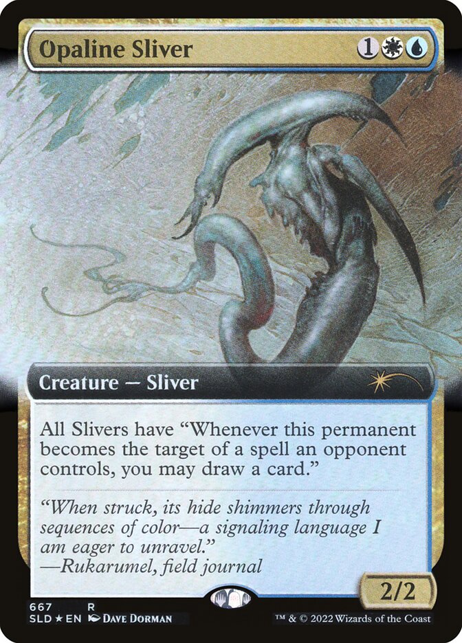 Opaline Sliver - Secret Lair Drop 667 (Foil)