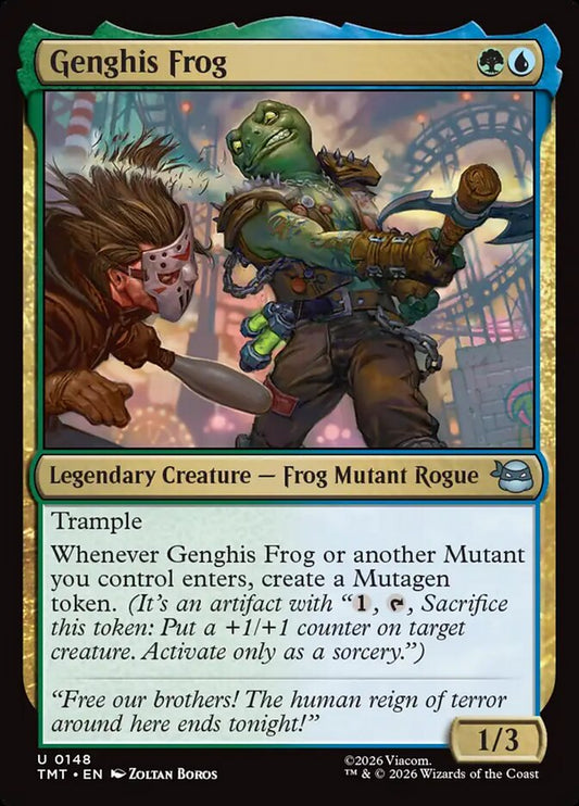 Genghis Frog - Teenage Mutant Ninja Turtles 148