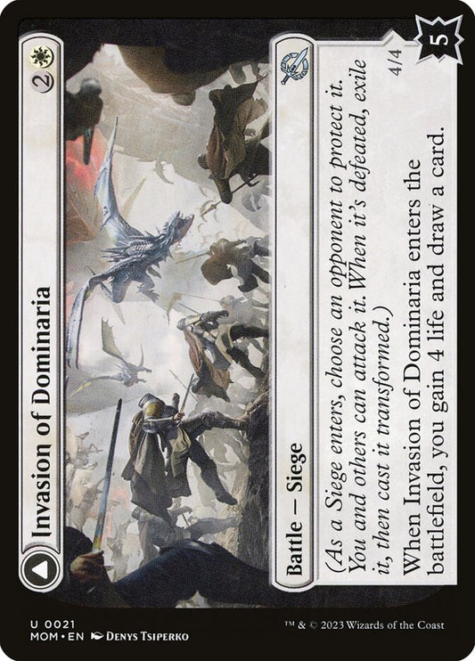 Invasion of Dominaria // Serra Faithkeeper - MOM 21  (Foil)