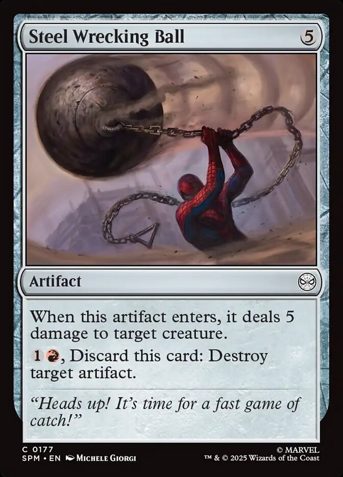 Steel Wrecking Ball - SPM 177