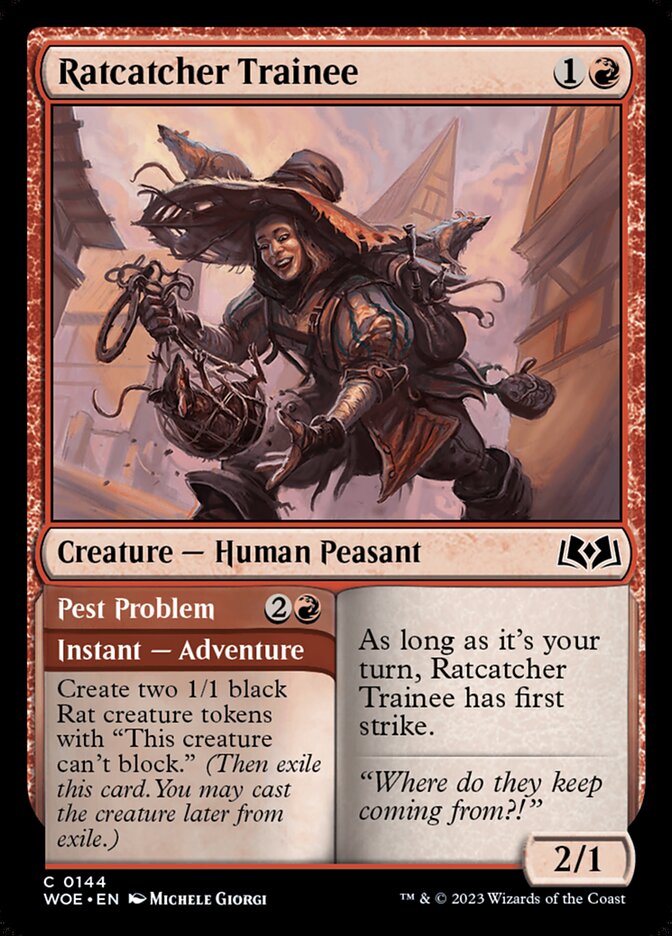 Ratcatcher Trainee - Wilds of Eldraine 144