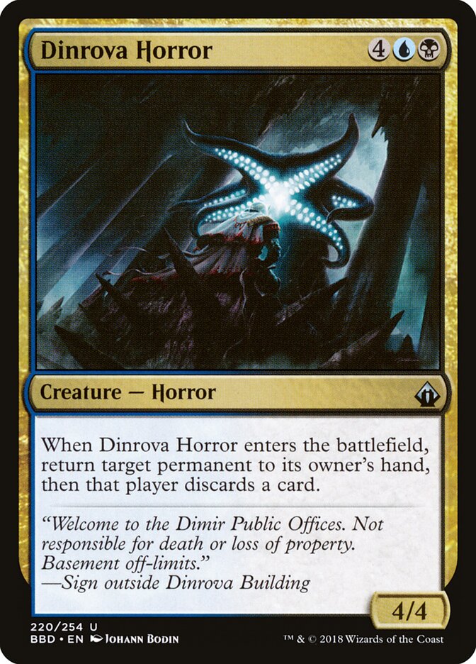 Dinrova Horror - Battlebond 220