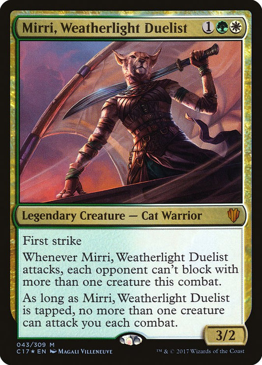 Mirri, Weatherlight Duelist - C17 43  (Foil)