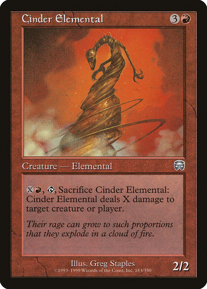 Cinder Elemental - MMQ 183