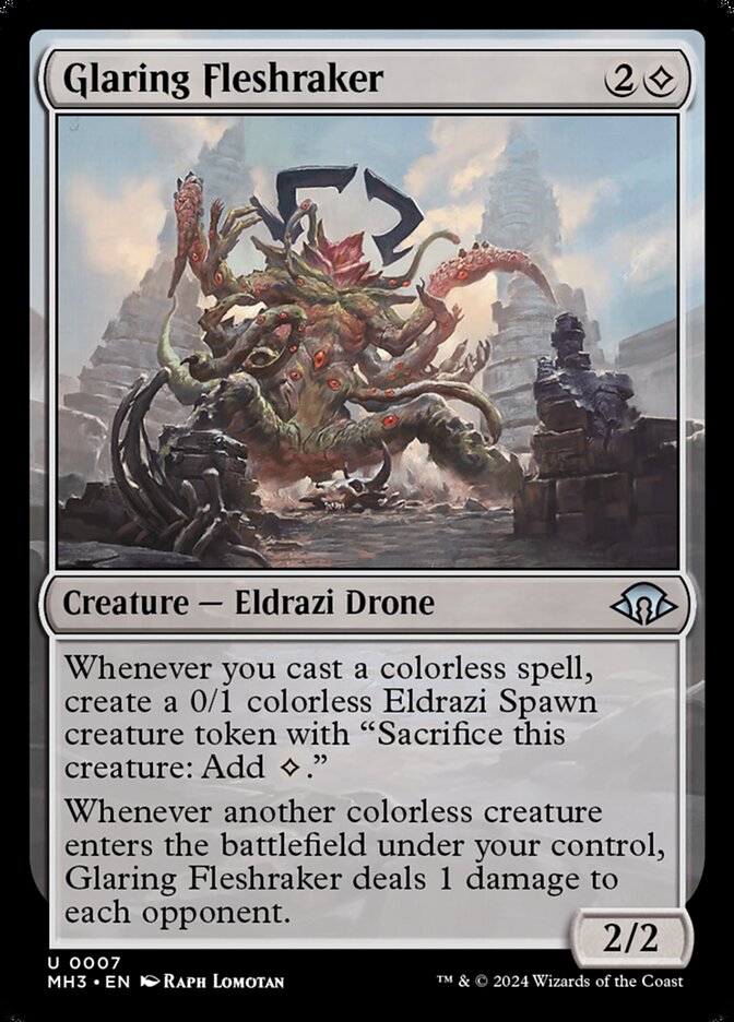 Glaring Fleshraker - Modern Horizons 3 7