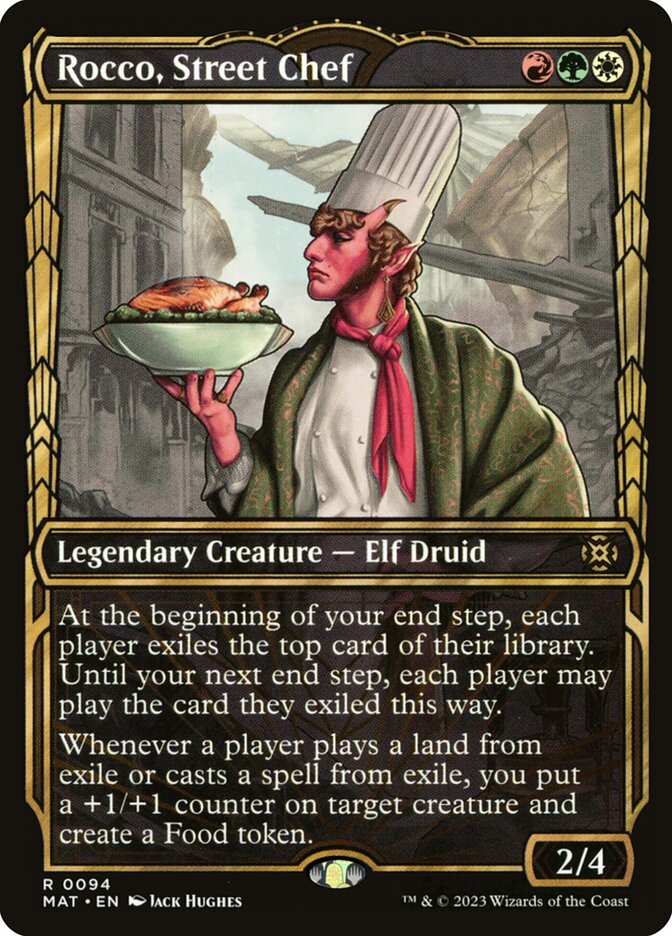 Rocco, Street Chef - MAT 94  (Foil)